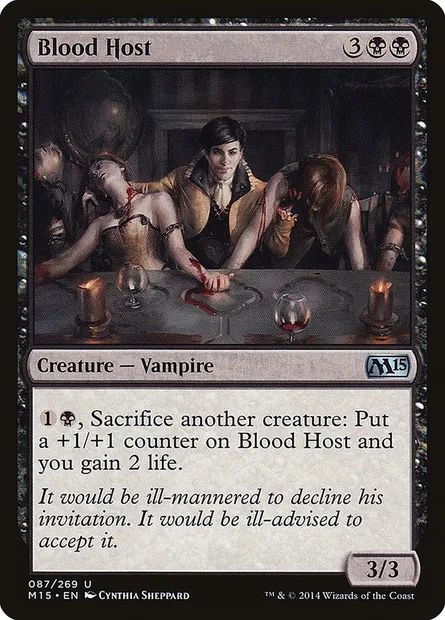 Blood Host, Magic card M15 87 — Magic 2015 set