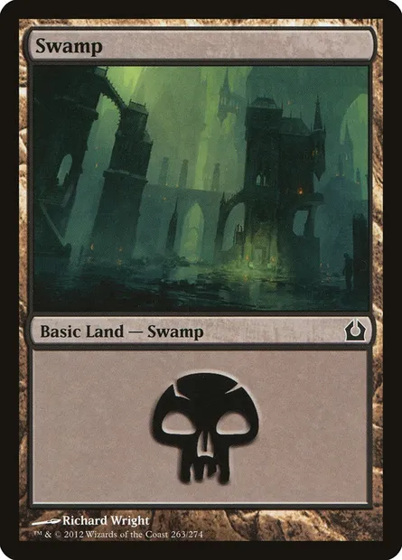 Swamp, Magic card RTR 263 — Return to Ravnica set