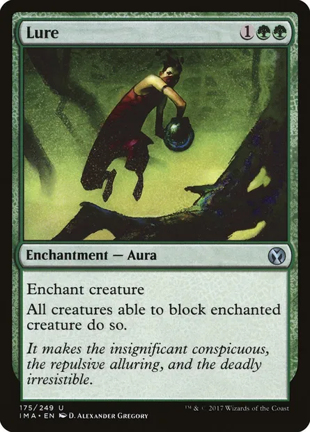 Leurre, carte Magic IMA 175 — extension Iconic Masters