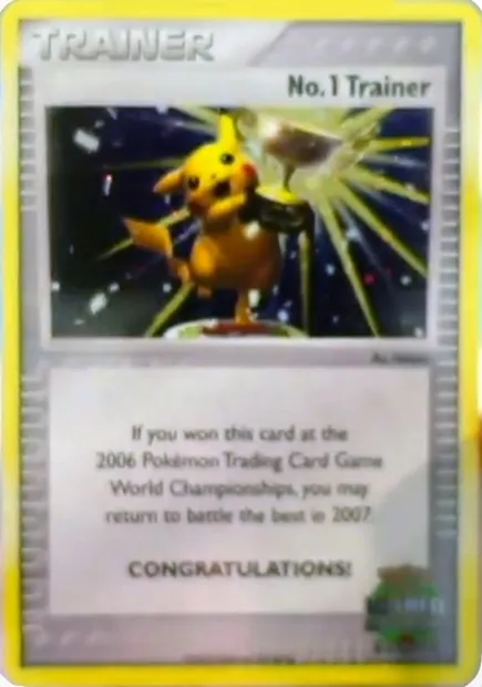 No. 1 Trainer, Pokémon card PR 2006 — Assorted Promos set