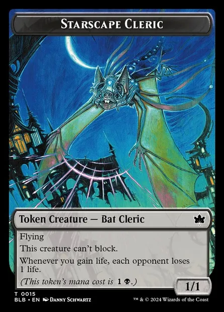Starscape Cleric, Magic card TBLB 15 — Bloomburrow Tokens set