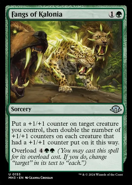 Fangs of Kalonia, Magic card MH3 153 — Modern Horizons 3 set
