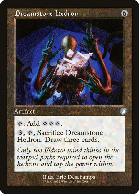 Dreamstone Hedron, Magic card BRC 139 — The Brothers' War Commander set