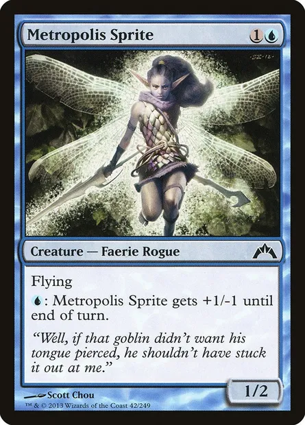 Metropolis Sprite, Magic card GTC 42 — Gatecrash set