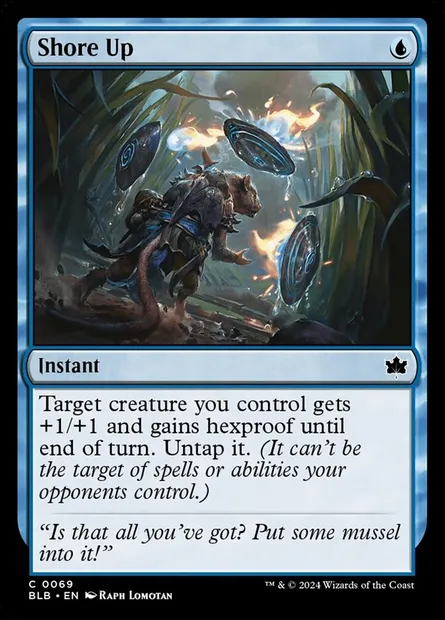 Shore Up, Magic card BLB 69 — Bloomburrow set
