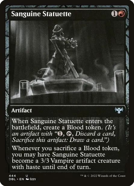 Sanguine Statuette, Magic card DBL 444 — Innistrad: Double Feature set