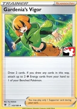 Vitalité de Flo, carte Pokémon PPS 143-4 — extension Play! Pokémon Prize Pack Series