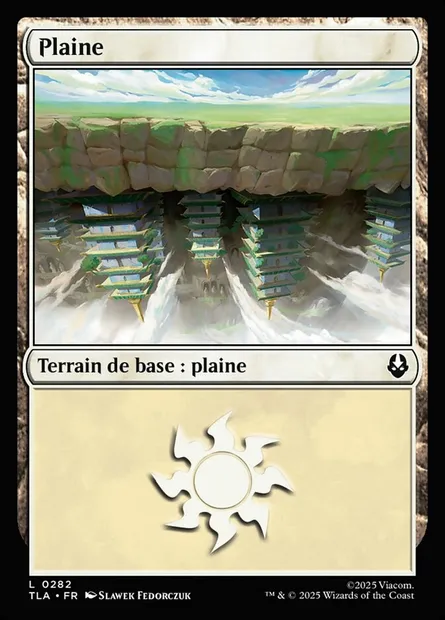 Plaine, carte Magic TLA 282 — extension Avatar: The Last Airbender