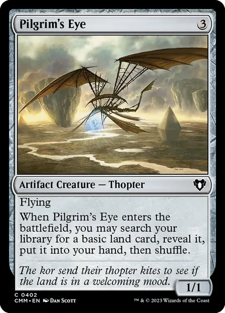 Pilgrim's Eye, Magic card CMM 402 — Commander Masters set