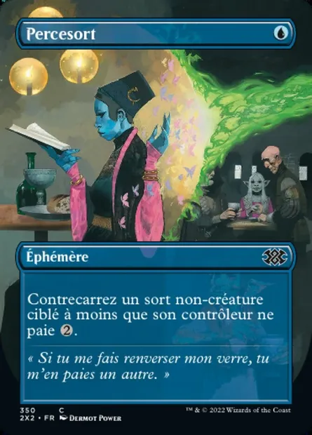 Percesort, carte Magic 2X2 350 — extension Double Masters 2022