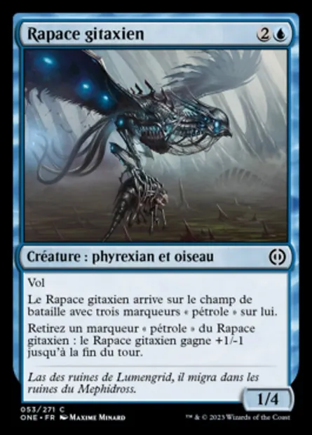 Rapace gitaxien, carte Magic ONE 53 — extension Tous Phyrexians