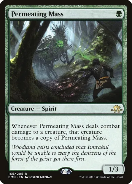 Permeating Mass, Magic card EMN 165 — Eldritch Moon set