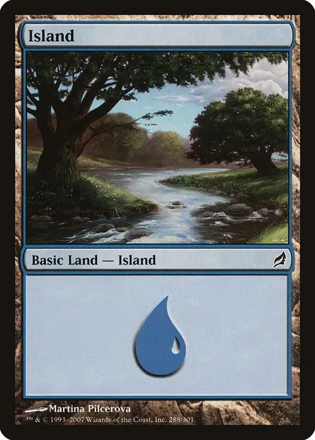 Island, Magic card LRW 288 — Lorwyn set