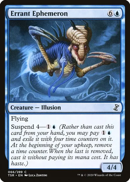 Errant Ephemeron, Magic card TSR 66 — Time Spiral Remastered set