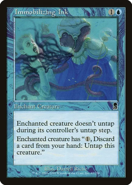 Immobilizing Ink, Magic card ODY 87 — Odyssey set