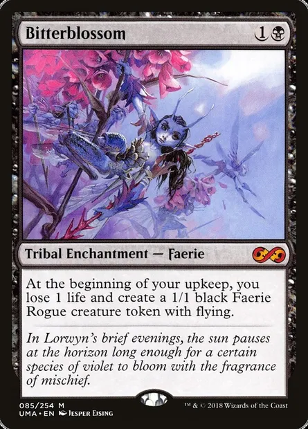 Bitterblossom, Magic card UMA 85 — Ultimate Masters set