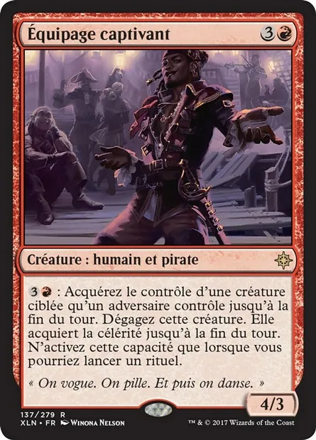 Équipage captivant, carte Magic XLN 137 — extension Ixalan