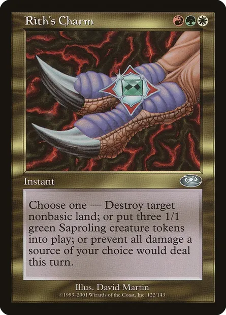 Rith's Charm, Magic card PLS 122 — Planeshift set
