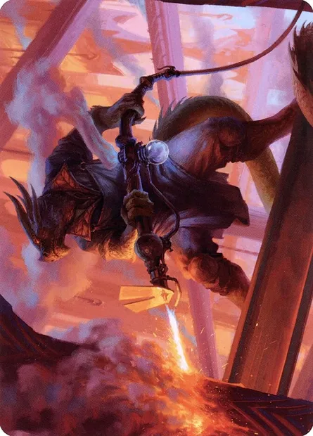 Plasma Jockey // Plasma Jockey, Magic card ASNC 19 — New Capenna Art Series set