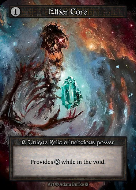 Ether Core, Sorcery card GOT 322 — Gothic set
