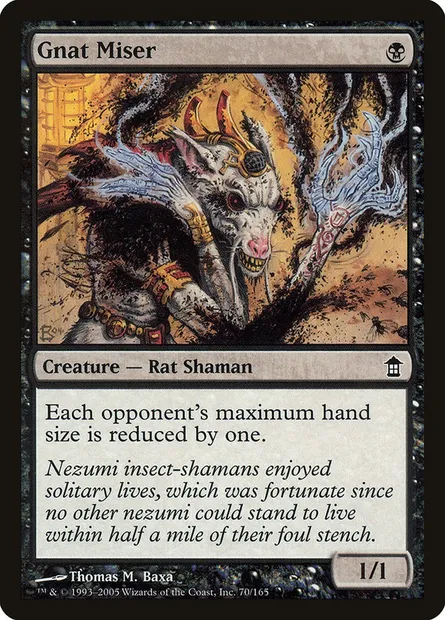 Gnat Miser, Magic card SOK 70 — Saviors of Kamigawa set
