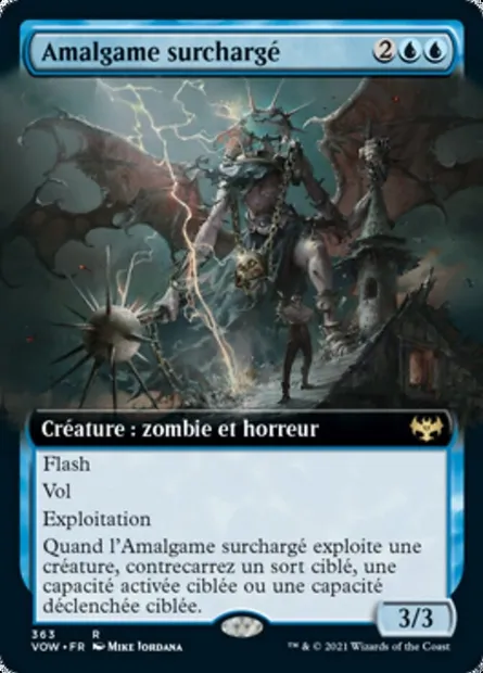 Amalgame surchargé, carte Magic VOW 363 — extension Innistrad : noce écarlate