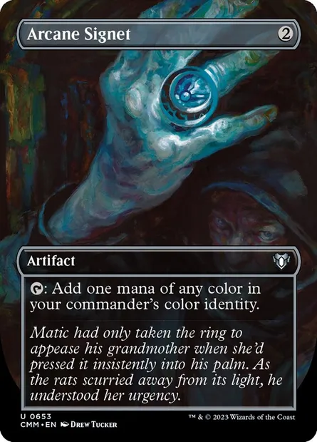 Arcane Signet, Magic card CMM 653 — Commander Masters set