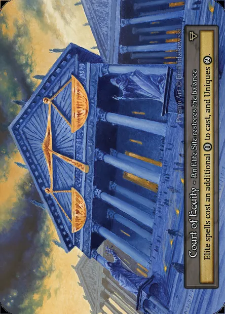 Court of Equity, Sorcery card PRO 056 — Promotional set