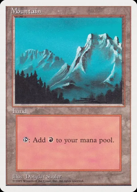 Mountain, Magic card RQS 61 — Rivals Quick Start Set set