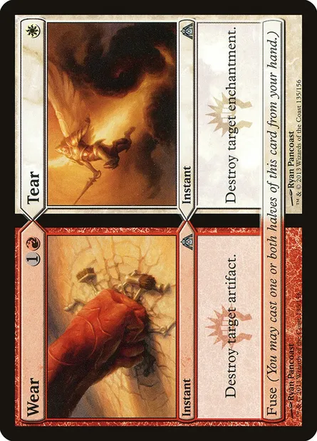 Wear // Tear, Magic card DGM 135 — Dragon's Maze set
