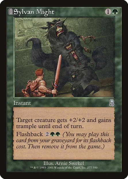 Sylvan Might, Magic card ODY 277 — Odyssey set