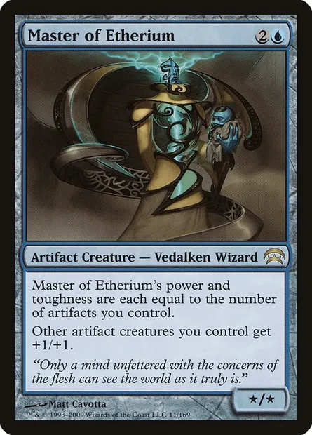 Master of Etherium, Magic card HOP 11 — Planechase set