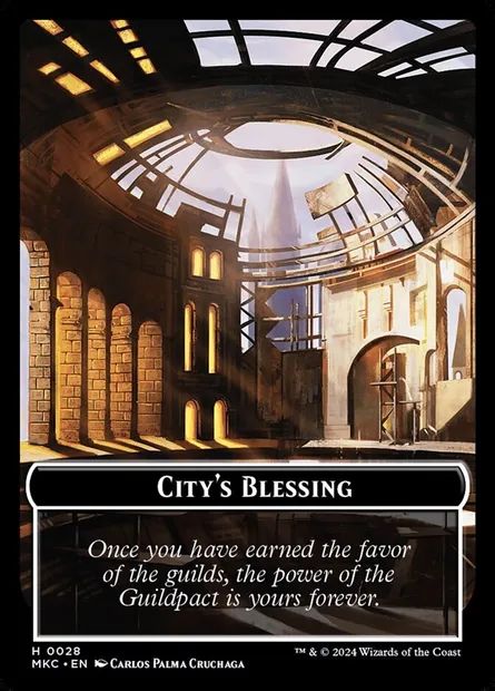City's Blessing, Magic card TMKC 28 — Murders at Karlov Manor Commander Tokens set