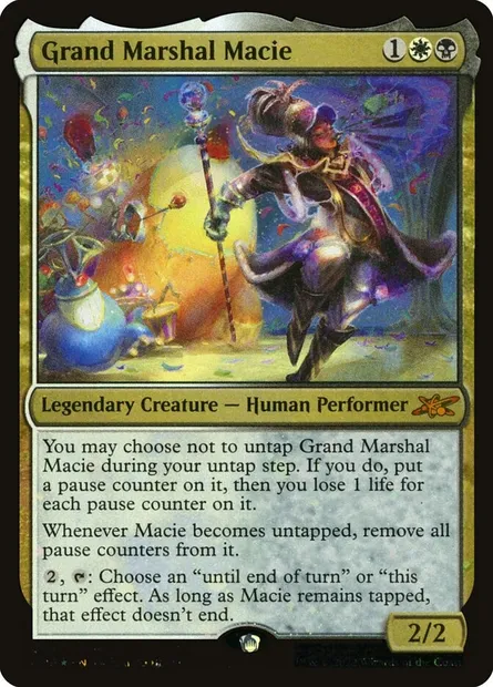 Grand Marshal Macie, carte Magic UNF 454 — extension Unfinity