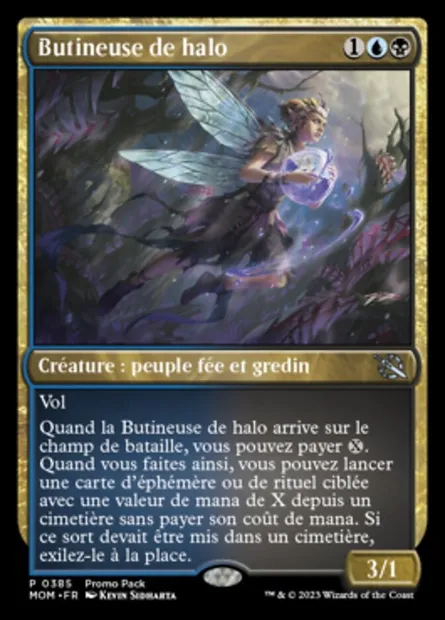 Butineuse de halo, carte Magic MOM 385 — extension L'invasion des machines