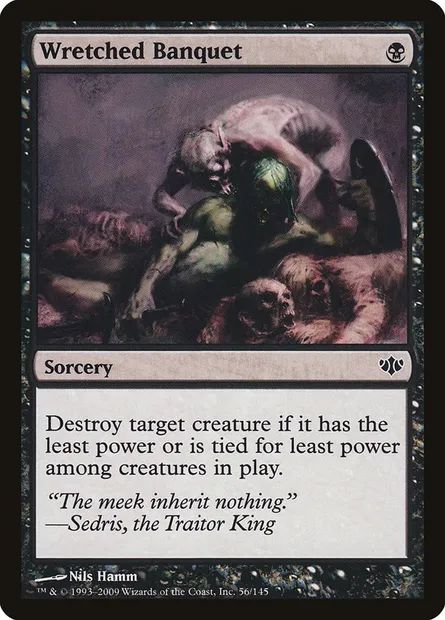 Wretched Banquet, Magic card CON 56 — Conflux set