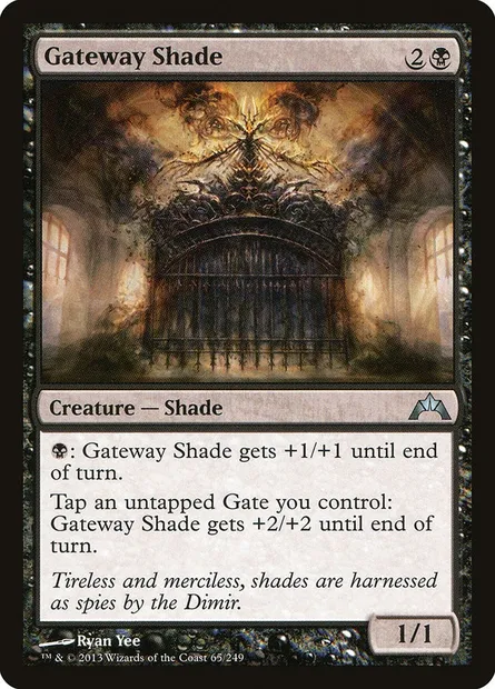 Gateway Shade, Magic card GTC 65 — Gatecrash set