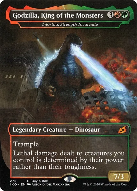 Zilortha, Strength Incarnate, Magic card IKO 275 — Ikoria: Lair of Behemoths set