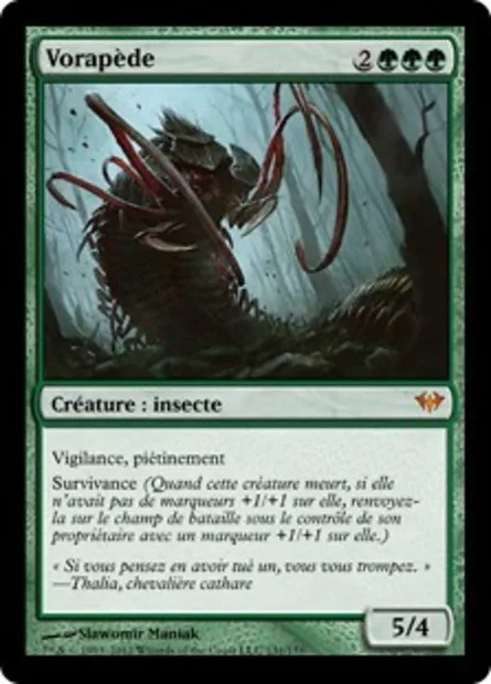 Vorapède, carte Magic DKA 131 — extension Obscure Ascension
