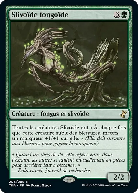 Slivoïde fongoïde, carte Magic TSR 203 — extension Spirale Temporelle Remastered