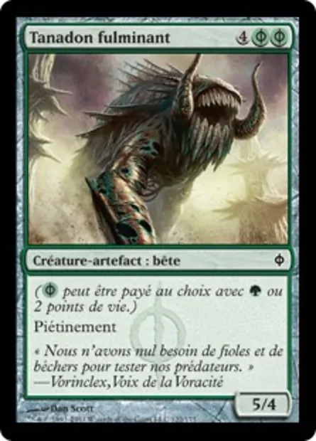 Tanadon fulminant, carte Magic NPH 122 — extension La Nouvelle Phyrexia