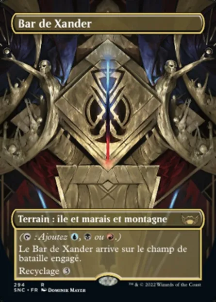 Bar de Xander, carte Magic SNC 294 — extension Les rues de la Nouvelle-Capenna