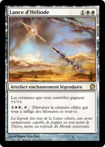 Lance d'Héliode, carte Magic THS 33 — extension Theros