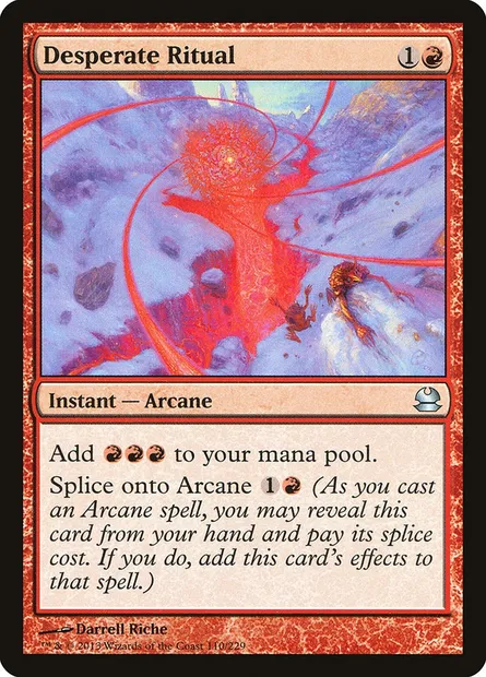 Desperate Ritual, Magic card MMA 110 — Modern Masters set