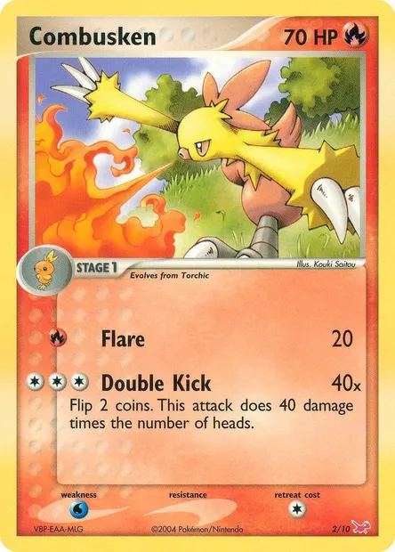 Combusken, Pokémon card TK8A 002 — XY Trainer Kit: Latias set