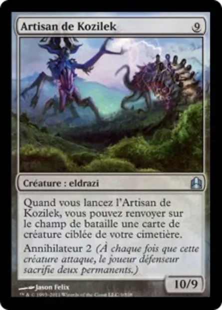 Artisan de Kozilek, carte Magic CMD 1 — extension Commander 2011