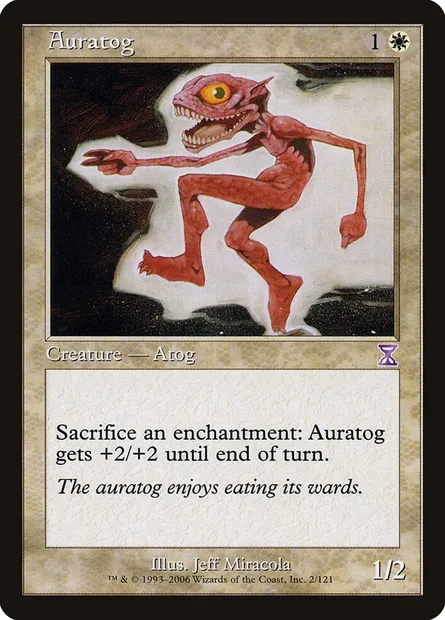 Auratog, carte Magic TSB 2 — extension Time Spiral Timeshifted