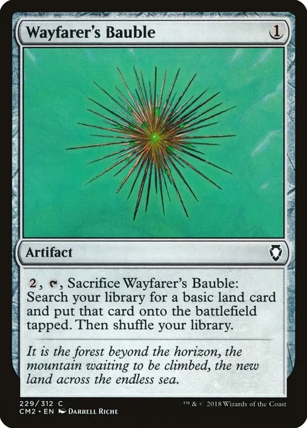 Babiole du voyageur, carte Magic CM2 229 — extension Commander Anthology Volume II