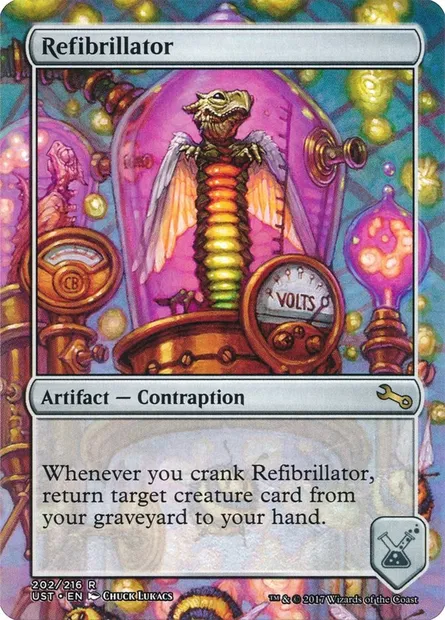 Refibrillator, carte Magic UST 202 — extension Unstable