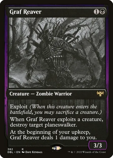 Graf Reaver, Magic card DBL 382 — Innistrad: Double Feature set